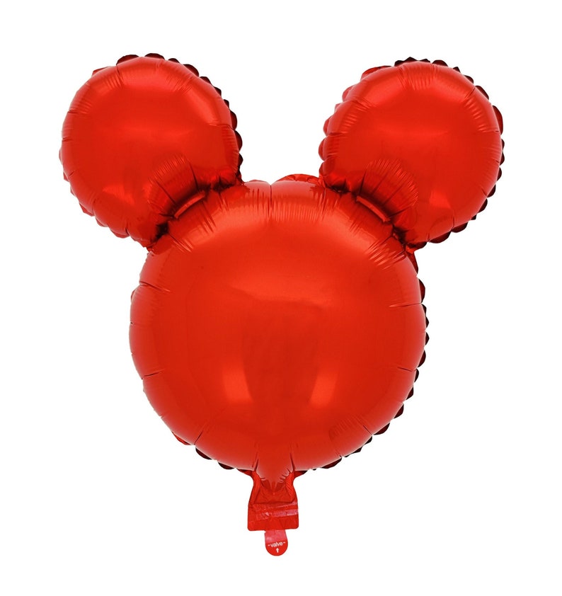 Red Mickey mylar balloon