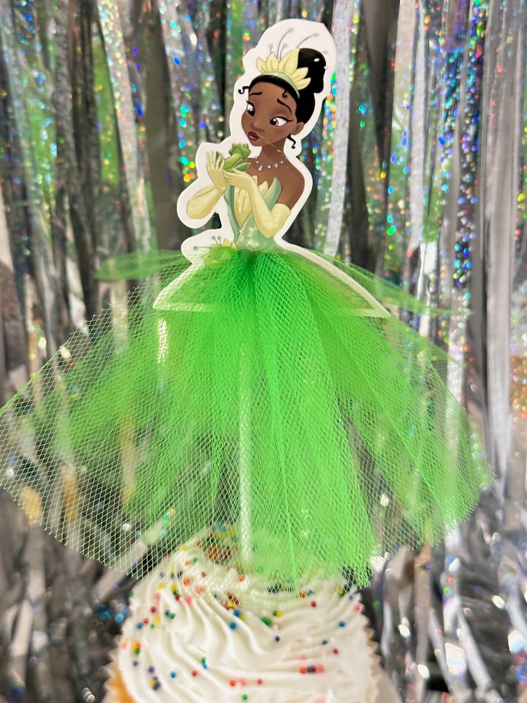 Tiana Cake Toppers, Princess Birthday, Disney Princess, Disney Themed ...