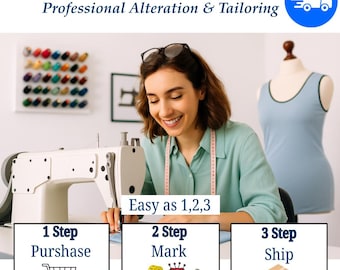 Mail-In Clothing Alterations: Hemming, Mending, Zipper Repair