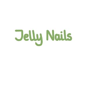 One Colour Jelly Nails | 10 Press On Nails | Custom Made