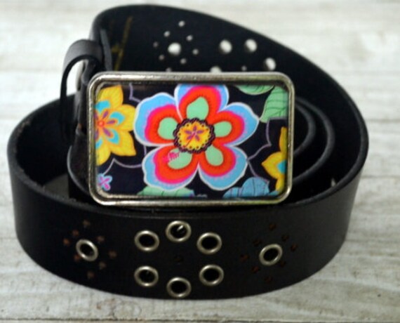 The Cindy Belt Leather Belt With Bright 