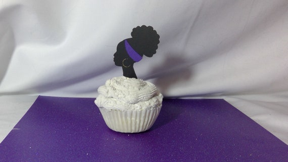 black girl magic cupcake toppers Il_570xn