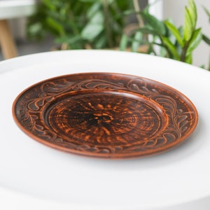 Clay cookware hand, Terracotta pot, Handmade Clay Plate Ceramic, Clay roasting pot, Ukrainian gift, Pottery gift, Ceramics kitchenwar