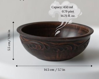 SOFORT LIEFERBAR, Roter Ton Terrakotta Schüssel, handgemachte Keramik Schüssel, Ukrainische Geschenk, Keramik Geschirr, Handwerker Geschirr, neues Haus Geschenk