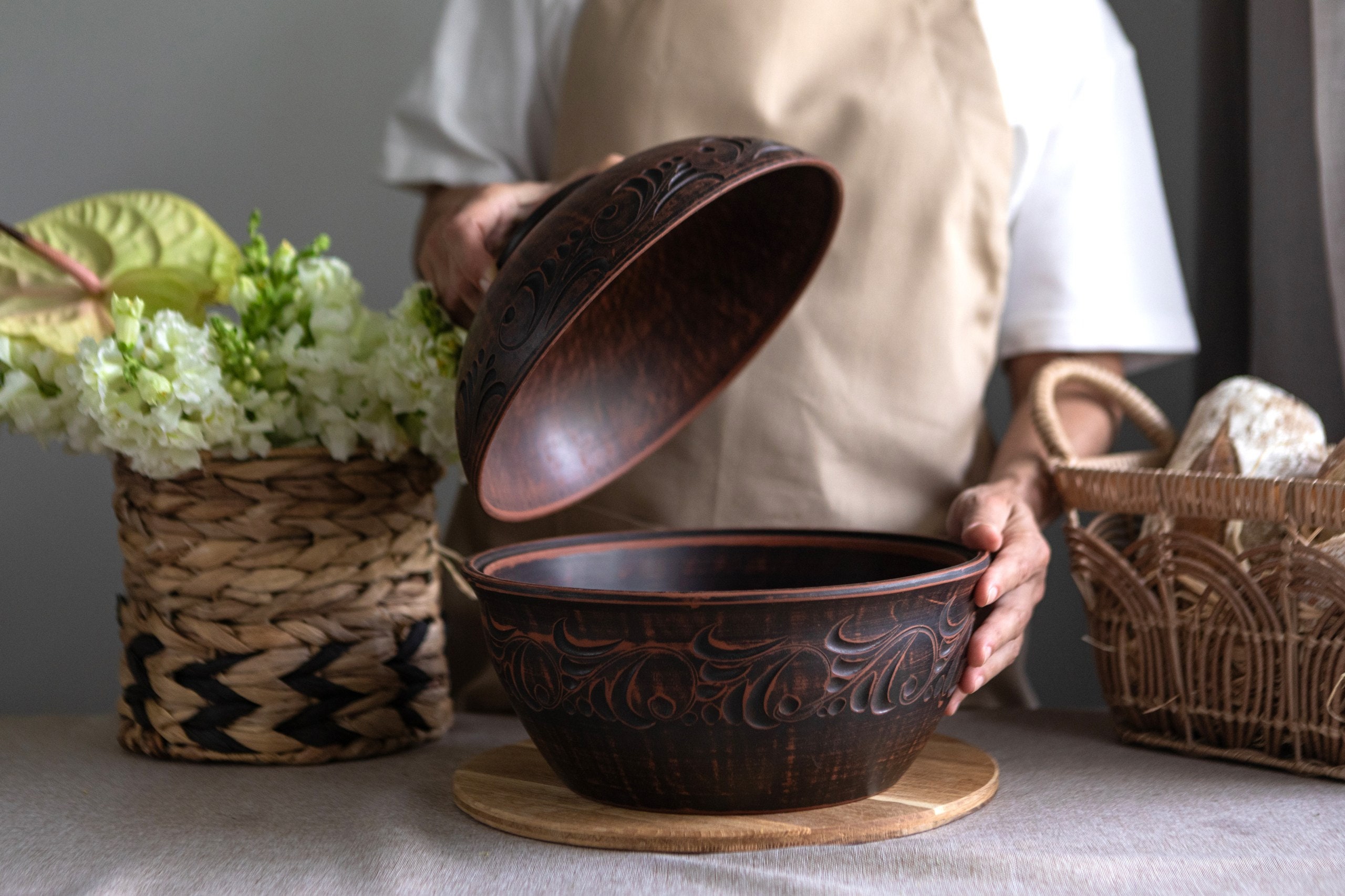 Romertopf clay baker - Etsy 日本