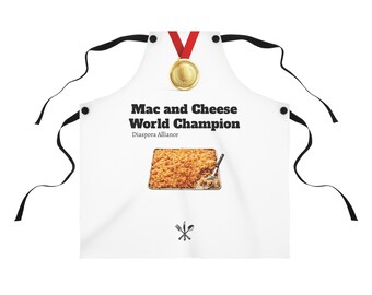 Mac and Cheese Champion Chef Cooking Apron