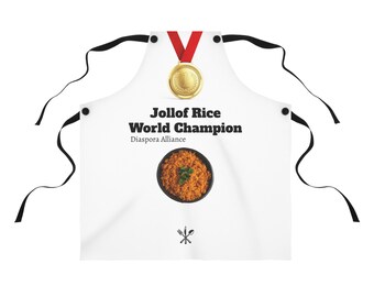 Jollof Rice Champion Cooking Apron