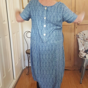 Skye Blue Dress Pdf Sewing Pattern - Etsy