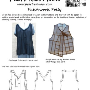 Patchwork Polly vest