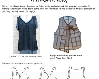 Patchwork Polly vest