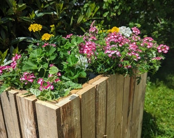 Hochbeet Palettenholz handmade hochwertig 90x30x80 hoch