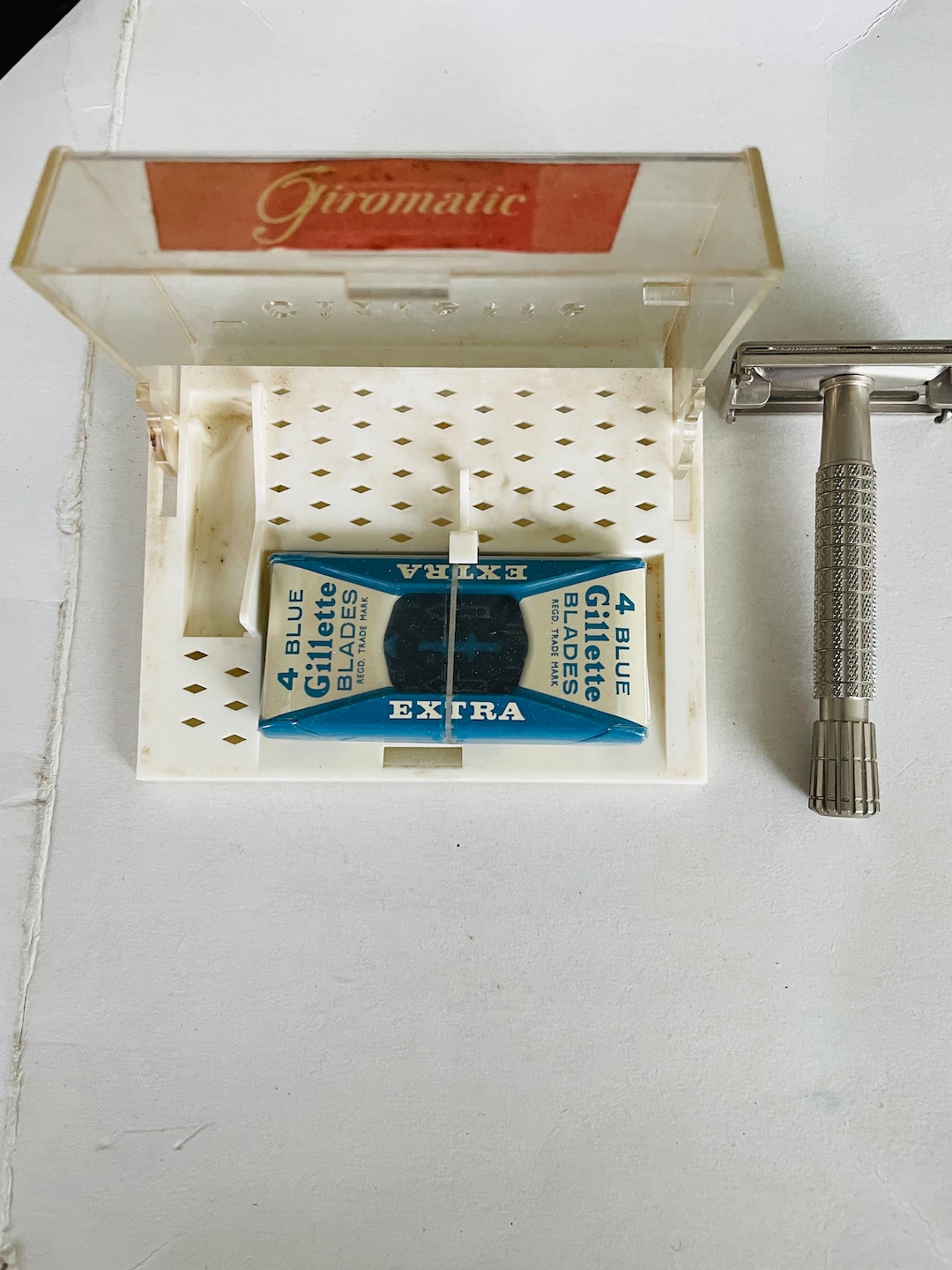 Gillette Rocket Razor Precision and Style: Vintage Gillette Giromatic Rocket Razor - Etsy