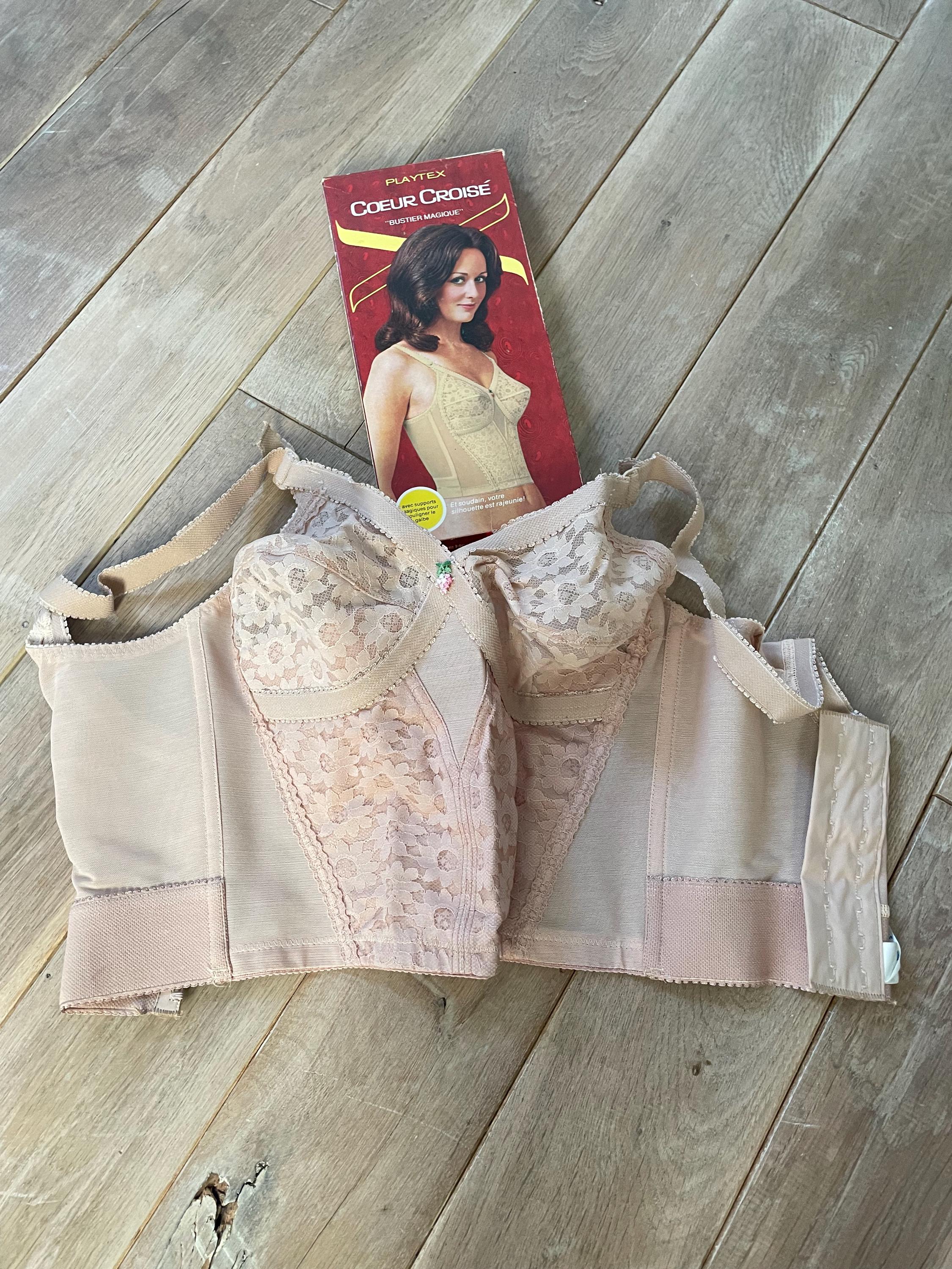 Playtex BH Vrouw Cross Your Heart Beugelloze BH x1, Beige, 80E