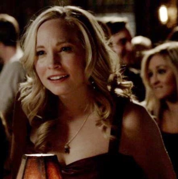 As Seen on the Vampire Diaries Caroline Forbes Necklace S5E516 Red