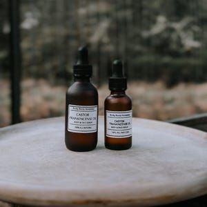 Castor and Frankincense Oil Body and Face Serum | All natural | Anti-Aging | Organic