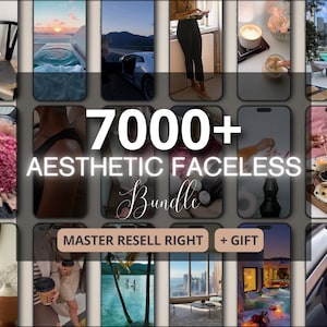 Faceless Aesthetic Videos, Master Resell Rights, Instagram Reels, Faceless Digital Marketing Videos, MRR/PLR, Done for You, Edit in Canva