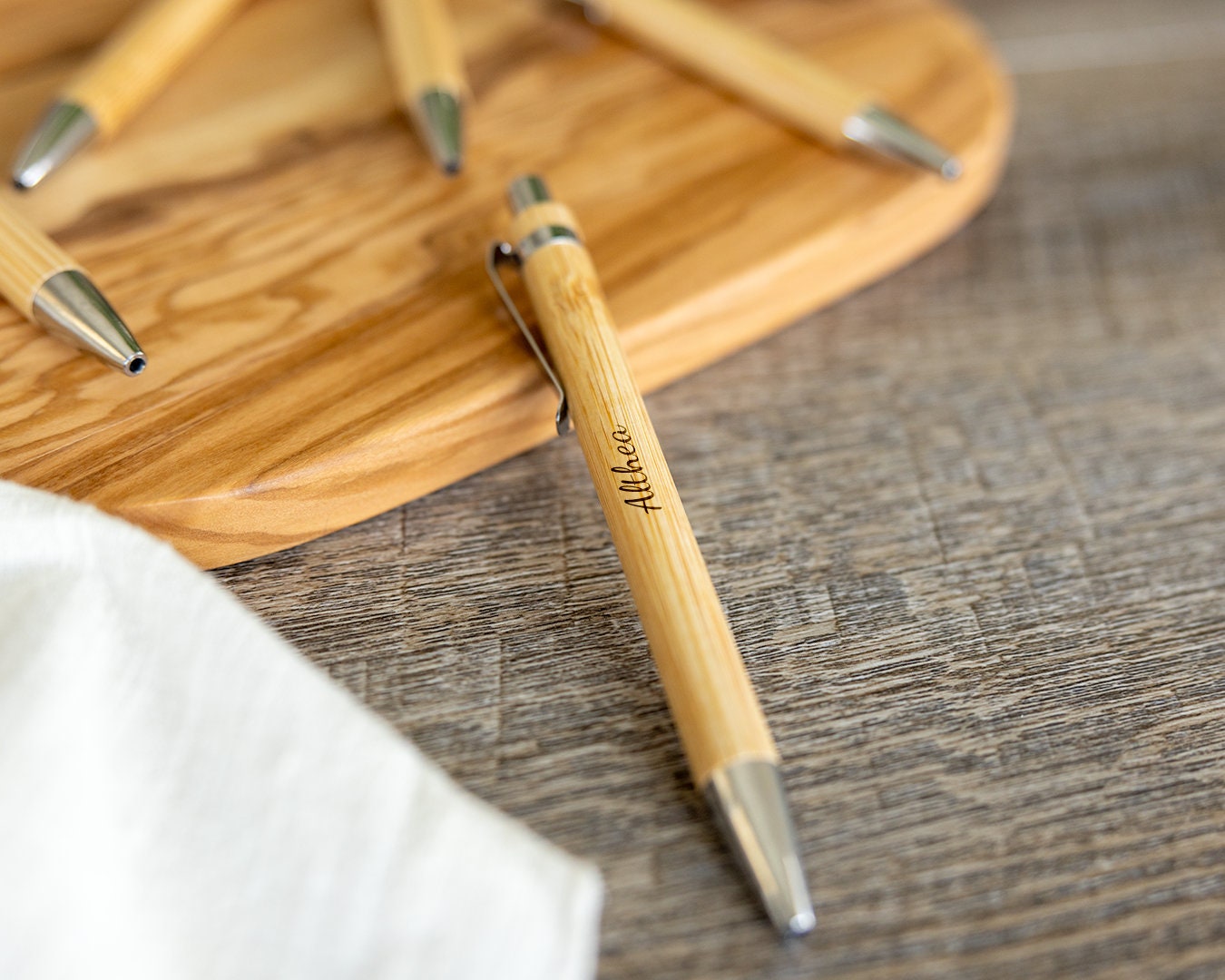 Custom Personalized Engraved Wood Pen - Graduation - Work - Business ...