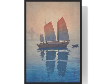 吉田博、ウダイプールの城、希少な額装用画集より、新品高級額装付、状態良好 Yahoo!オークション - 吉田博 [ウダイプールの城] 希少な画集