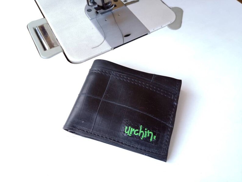 REPURPOSED Bike Inner Tube Wallet Black Eco Wallet Mens Etsy