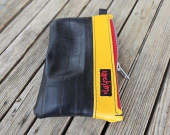 Estuche ecológico - Fabricado con cámaras de bicicleta recicladas - Cartera hecha con cámaras de bicicleta