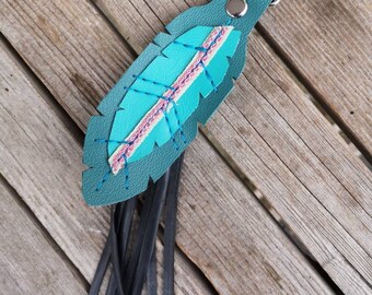 Handmade Feather - Purse Decoration - Ecofriendly Product