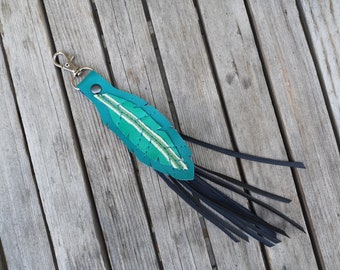 Handmade Feather - Purse Decoration - Ecofriendly Product