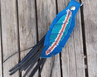 Handmade Feather - Purse Decoration - Ecofriendly Product