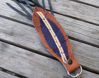 Handmade Feather - Purse Decoration - Ecofriendly Product