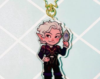baldur’s gate 3 companions acrylic keychains 3.5”
