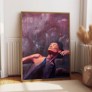 Dancer Print Fine Art Dance Painting Dripping Original