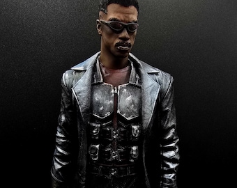 Figura completa de Dark Warrior • Estatua de cazador de vampiros • Regalo de película nostálgico