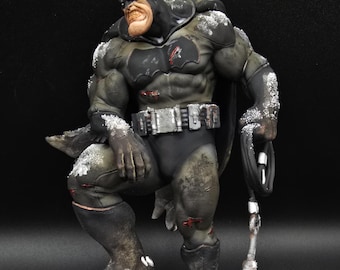 Dark Knight-Inspired Figure • Gothic Vigilante Statue • Hero Decor Gift