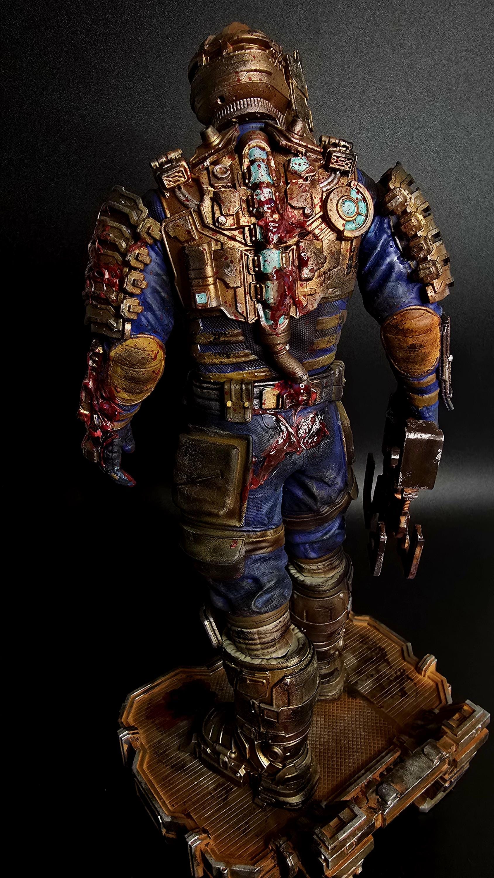 Space Engineer Horror Figure • Sci-fi Survival Sculpture • Gamer Gift ...