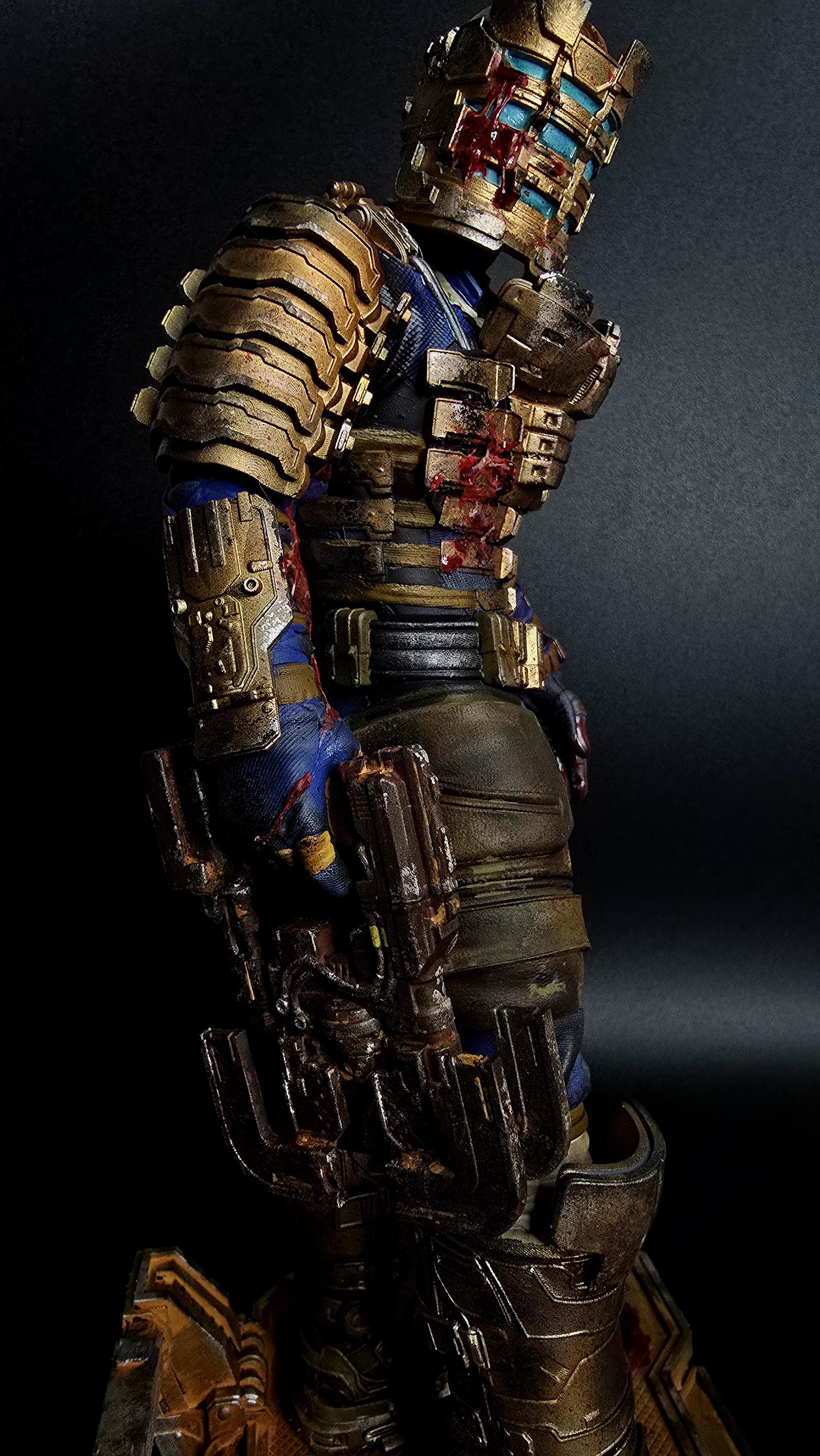 Space Engineer Horror Figure • Sci-fi Survival Sculpture • Gamer Gift ...