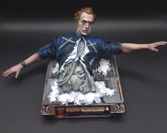 Bishop from Alien Figurine – Ripped Apart Scene | Sci-Fi Movie Collectible | Alien Fan Gift |  Handcrafted Resin Figure