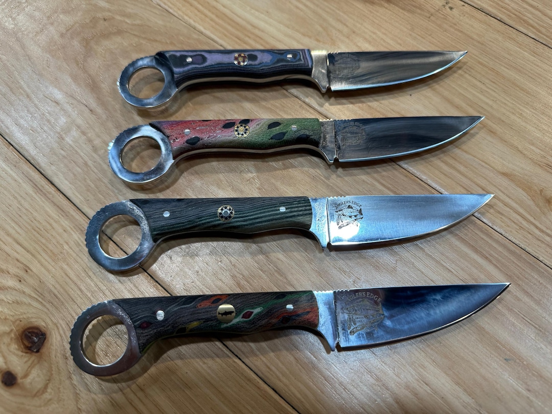 Back Eddy Example Anglers Edge Back Eddy Ringed Knife - Etsy
