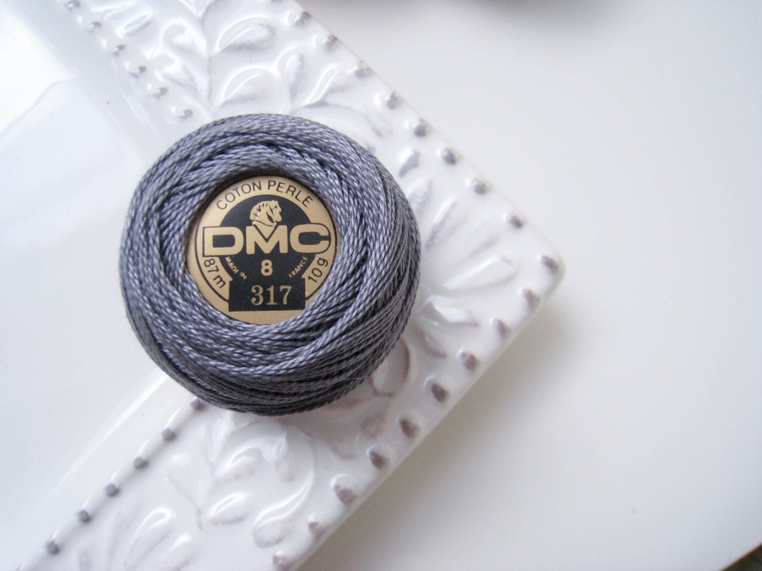 Variegated Embroidery Thread. Fine Perle 16 Citrus, Variegated Hand Embroidery  Thread 