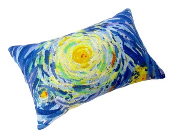 The Starry Nights Handmade Emery Pin cushion for Sewing - Keep Your Needles Clean, Sharp and Organized