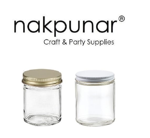 Glass Spice Jars - 2 oz