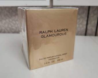【新品未開封】Ralph Lauren Glamourous 100ml Ralph Lauren Glamourous Eau De Parfum Spray: Vintage Discontinued