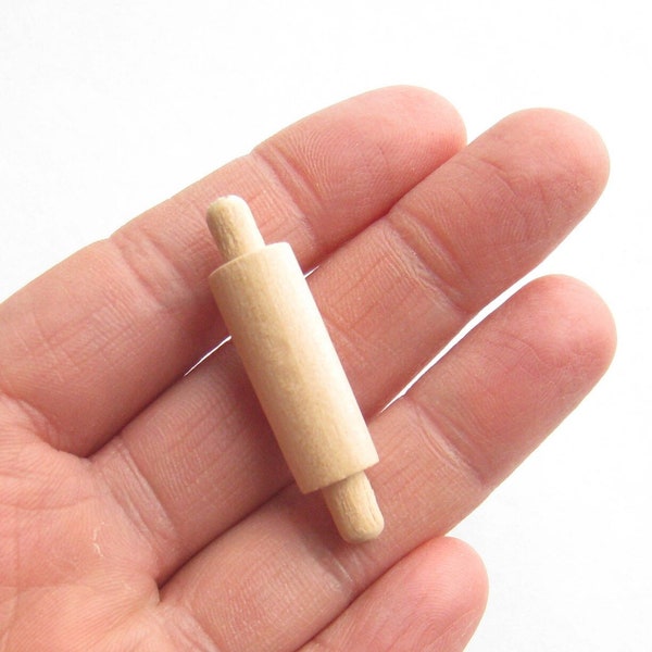 Unfinished Mini Rolling Pins Etsy