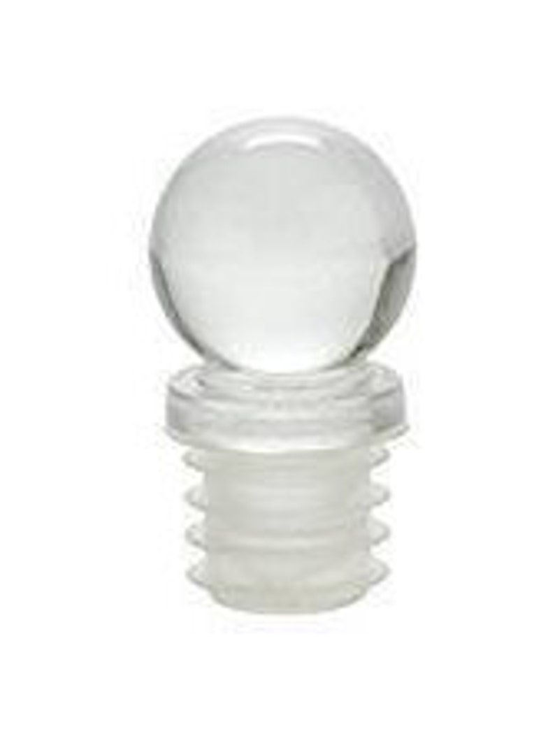 Glass Ball Bottle with Glass Bottle Stopper 8.5 oz for Wedding Favors Liquors MouthwashOil and VinegarsWitch Spell Potions image 2