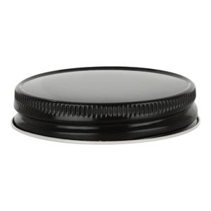 12 pcs Black Mason Jar Lid for Regular Mouth Mason Jars BPA Free Plastisol Lined