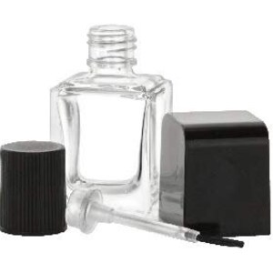 Nakpunar 70 pcs 15 ml Empty Glass Nail Polish Bottles with Brush Cap and Mixing Aerator ball 70 Bottles image 4