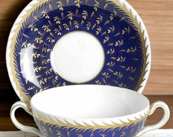 Flat Cream Soup Bowl & Saucer Set St. James by WEDGWOOD