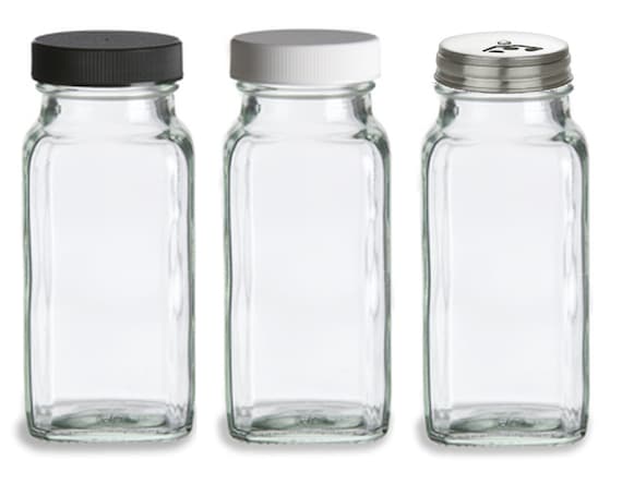 Glass Spice Jars - 8 oz S-22923 - Uline