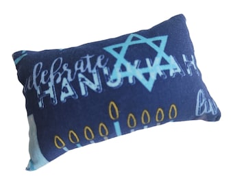 Handmade Hanukkah Sewing Accessory – Star of David Needle Keeper - 2x3 inch