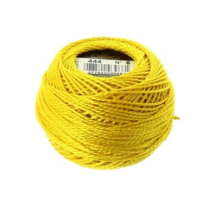 DMC 3 Pearl Cotton 307Lemon