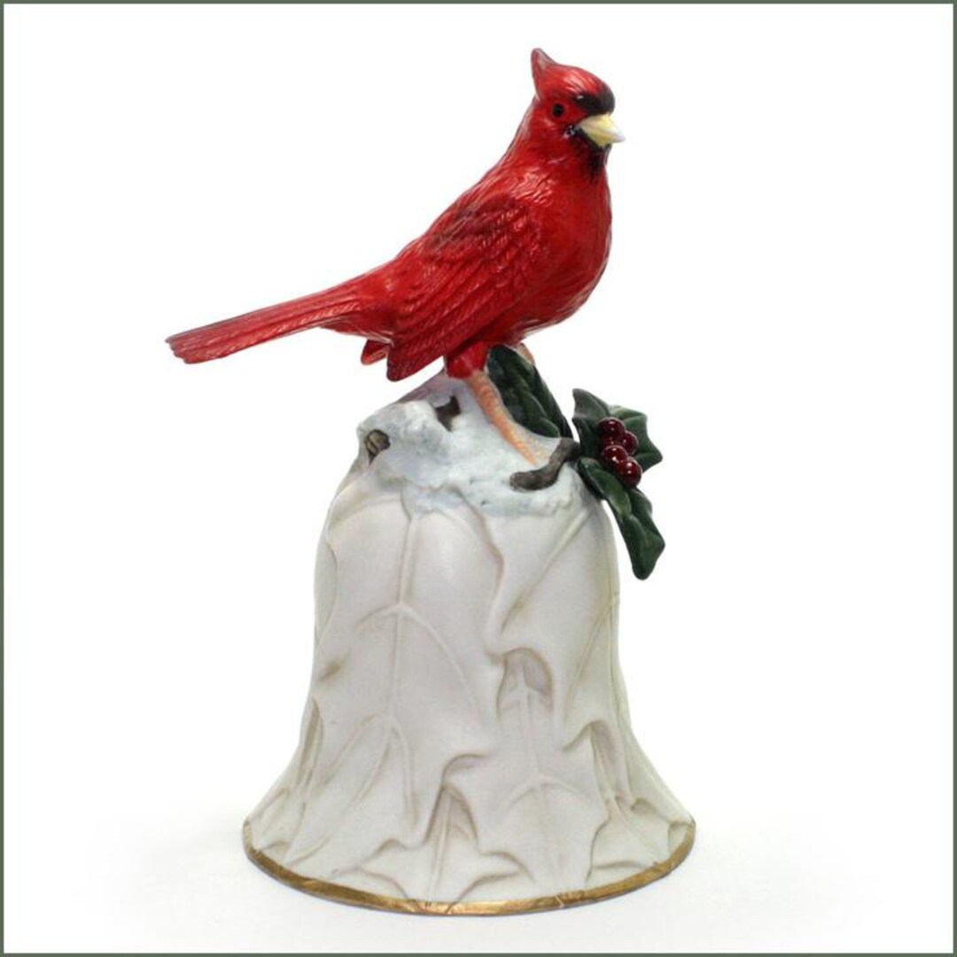 Vintage Avon Cardinal Bell – Porcelain Holiday Red Bird Collectible ...