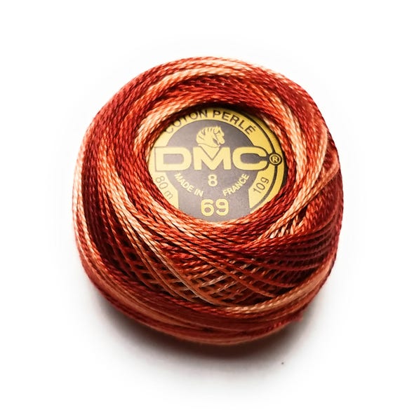 DMC Cotton Perle Embroidery Thread Size 3 Color 939 - 100% Cotton Sewing Thread For Needlework